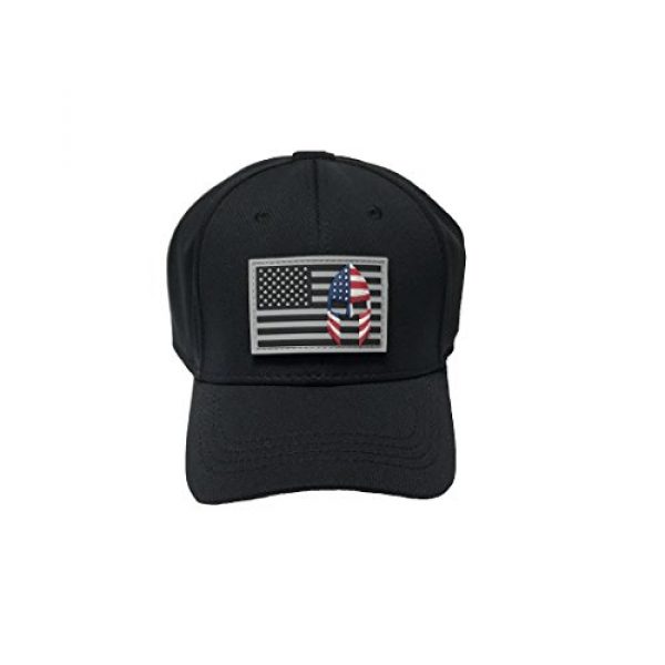 Armorbilt Airsoft Morale Patch 4 USA Flag with Spartan Helmet (Molon Labe) 3D PVC Rubber Morale Patch, Represent American Pride, Perfect for Tactical Operator Caps, Hats, Jackets, Bags, Packs and Military Apparel