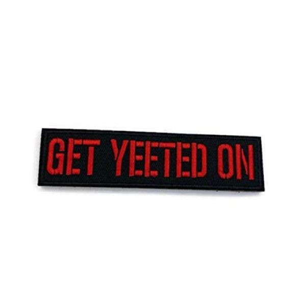 Fat Body Tactical Airsoft Morale Patch 7 Fat Body Tactical Get Yeeted On Hook Back Morale Patch 2A