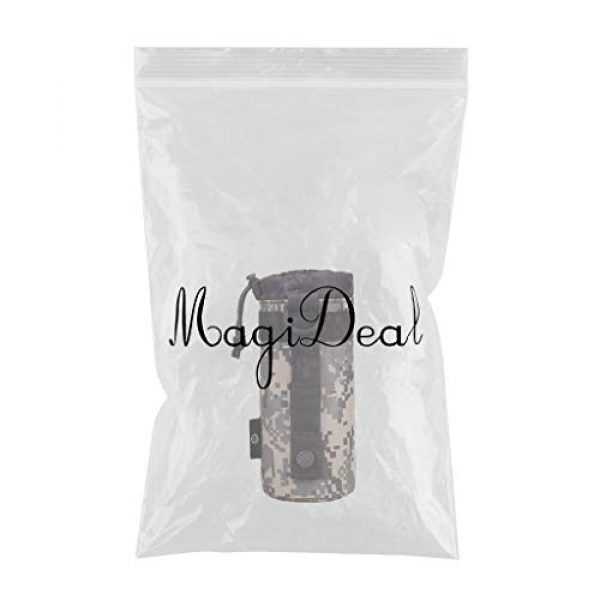 Generic Tactical Pouch 2 Outdoor Tactical Molle System Water Bottle Holder Bag - ACU Camouflage