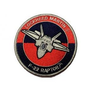 Tactical Embroidery Patch Airsoft Morale Patch 1 USAF F-22 Raptor Fighter Iraq Stealth Air Superiority Air Force Tactical Embroidery Patch Hook & Loop Morale Patch Military Patch for Clothing Accessory Backpack Armband