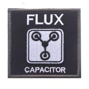 Tactical Embroidery Patch Airsoft Morale Patch 1 Back to The Future The Flux Capacitor Time Tactical Embroidery Patch Hook & Loop Morale Patch Military Patch for Clothing Accessory Backpack Armband