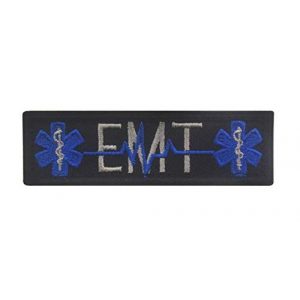 Tactical Embroidery Patch Airsoft Morale Patch 1 Star of Life Medical Rescue Paramedic EMT Embroidery Patch Military Tactical Morale Patch Badges Emblem Applique Hook Patches for Clothes Backpack Accessories