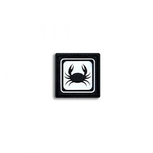 BASTION Airsoft Morale Patch 1 Bastion Tactical Combat Badge PVC Morale Patch Hook and Loop Patch - Cancer BNW