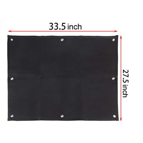 Skelang Airsoft Morale Patch 4 Skelang Patch Holder Patch Display Panel Board for Tactical Military Combat Morale Patch, 33.5"x 27.5"