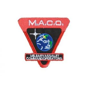 Tactical Embroidery Patch Airsoft Morale Patch 1 S-Tar T-rek Enterprise TV Series MACO Commandos Embroidery Patch Military Tactical Morale Patch Badges Emblem Applique Hook Patches for Clothes Backpack Accessories