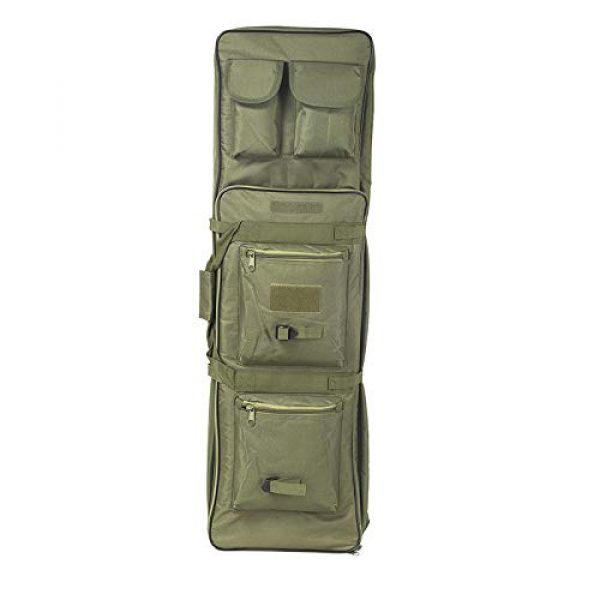 Tourbon Sporting Tactical Pouch 1 Tourbon Tactical Long Rifle Gun Bag Transportation Case - Green