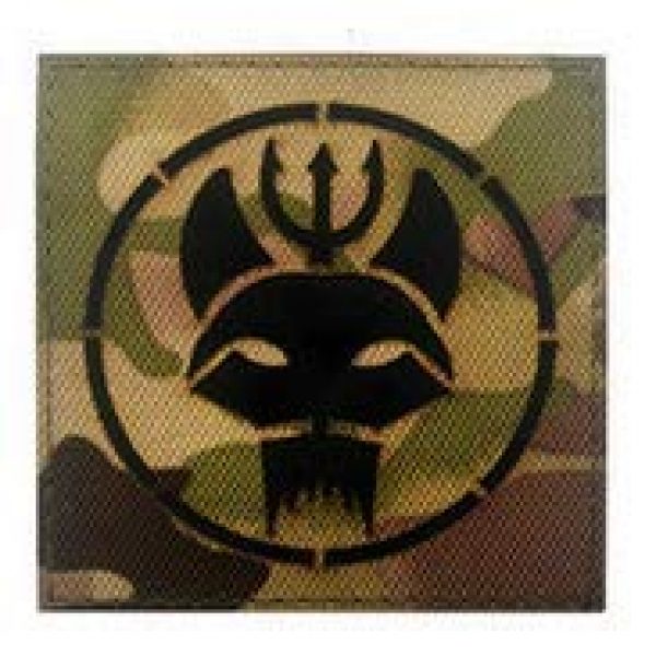Tactical Embroidery Patch Airsoft Morale Patch 5 Seal Team Laser Cut IR Style Reflective Tactical Embroidery Patch Hook & Loop Morale Patch Military Patch for Clothing Accessory Backpack Armband (4pcs)