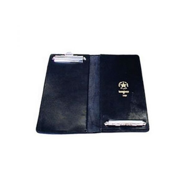Boston Leather Tactical Pouch 1 Boston Leather 5884-1 Plain Leather 5.125" x 11.625" Citation Book w/Clip