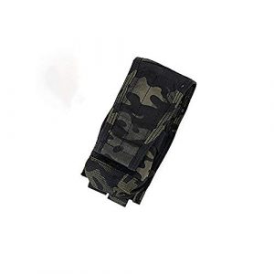 TMC Tactical Pouch 1 TMC C Single M4 Vertical Pouch (Multicam Black) for Tactical Airsoft Game
