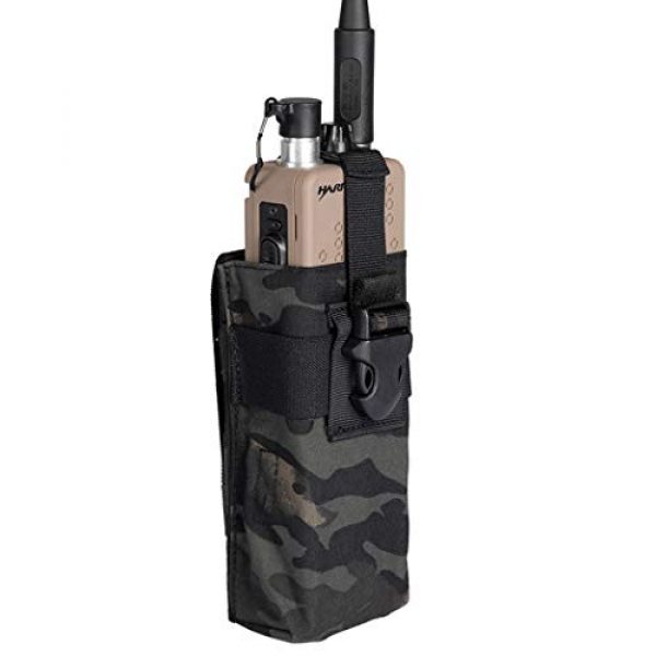 IDOGEAR Tactical Pouch 1 IDOGEAR Tactical Radio Pouch for PRC148/152 Radio Holster Military Interphone Storage MOLLE Pouch Airsoft Hunting 500D Nylon