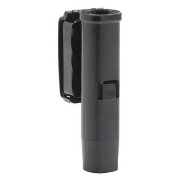 Monadnock Tactical Pouch 1 Monadnock Front Draw 22-Inch AutoLock with 360 Degree Swivel Clip-On Plain Black Baton Holder