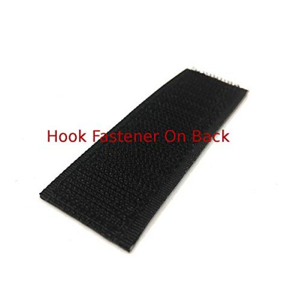 Lan Stang Airsoft Morale Patch 3 Lanstang Custom 2 Lines Name Tape with Hook Fastener Backing Personalized Tactical Biker Patch