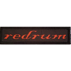 RedheadedTshirts Airsoft Morale Patch 1 1x4 Redrum The Shining Tactical Military Morale Patch. 2x3" Hook Made in The USA Perfect for Your Rucksack, Molle Gear, Operator hat or Cap!