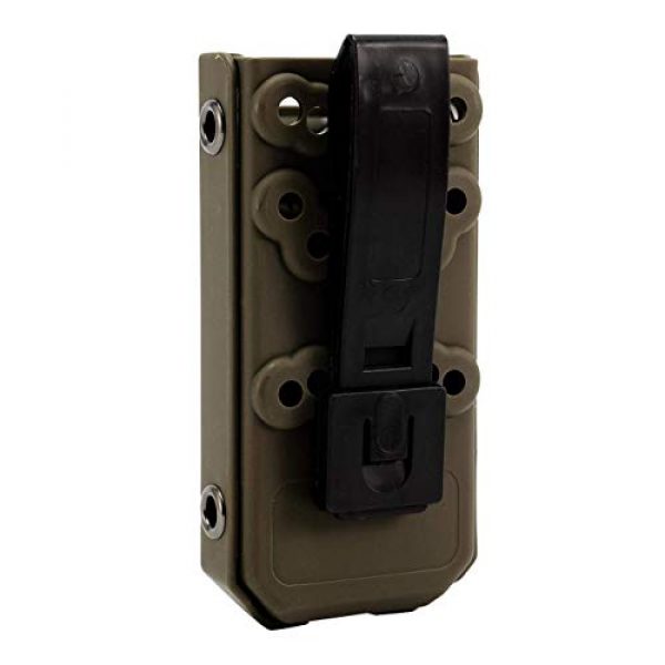 Catrne Tactical Pouch 2 Tourniquet Holder, Molle Tourniquet Pouch for CAT Combat Application Gen 7 or Older, Fits Up to 2" Width Belt Carrier Storage Box for Outdoor Hunting, Police Gear, Outdoor Rescue (Army Green, 3 Pcs)
