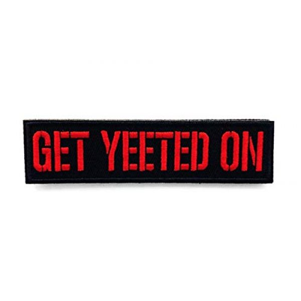 Fat Body Tactical Airsoft Morale Patch 2 Fat Body Tactical Get Yeeted On Hook Back Morale Patch 2A