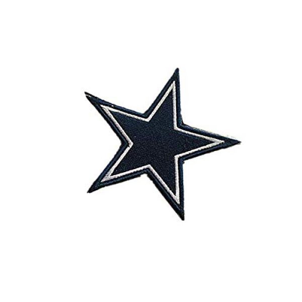 Embroidery Patch Airsoft Morale Patch 3 National Football League Dallas Military Hook Loop Tactics Morale Embroidered Patch