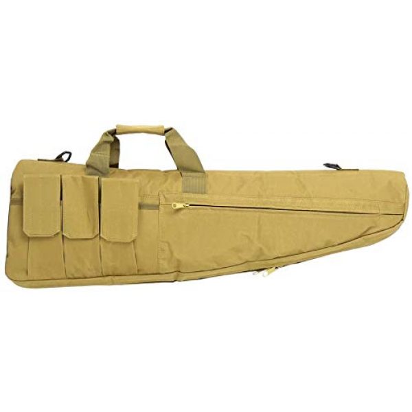 ODM Rifle Case 6 ODM 33IN Outdoor Padded Gear Bag Combat Training Gear Scabbard Fishing Tool Canvas with Shoulder Sling Strap