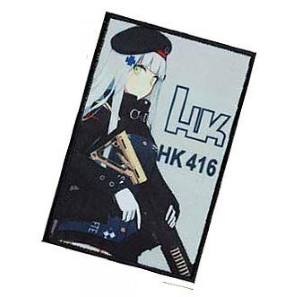Fine Print Patch Airsoft Morale Patch 3 Girls' Frontline Griffin Kryuger 404 Military Hook Loop Tactics Morale Embroidered Printed Patch