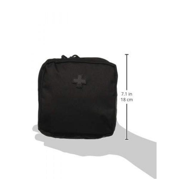 5.11 Tactical Pouch 7 5.11 Tactical 6" x 6" Multi-Compartment Mesh Pockets Medical Pouch, YKK Zipper, Style 58715
