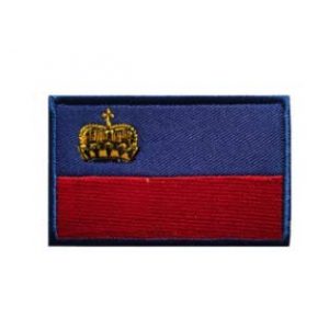 Tactical Embroidery Patch Airsoft Morale Patch 1 Liechtenstein Flag Embroidery Patch Military Tactical Morale Patch Badges Emblem Applique Hook Patches for Clothes Backpack Accessories
