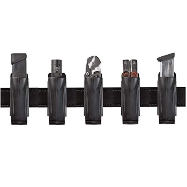 Ultimate Arms Gear Tactical Pouch 3 Ultimate Arms Gear Universal Multi Purpose Accordion Flexible Belt Clip Pouch Holder Fits Pistol Magazines, Flashlights, Knives, and Multi-Tools, FDE Flat Dark Earth Tan
