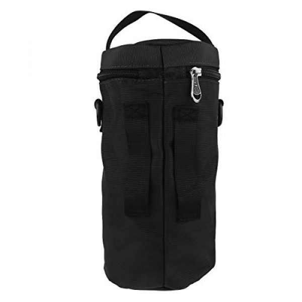 CHICTRY Tactical Pouch 5 CHICTRY Water Bottle Pouch Multifunction Nylon Insulated Kettle Carrier Holder Bag with Adjustable Detachable Shoulder Strap for Outdoor Hiking Travel Camping