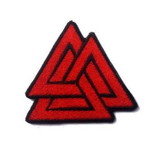 Tactical Embroidery Patch Airsoft Morale Patch 1 Norse Viking Odin Symbol Tactical Embroidery Patch Hook & Loop Morale Patch Military Patch for Clothing Accessory Backpack Armband (color2)