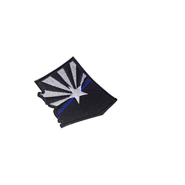 DREAM ARMY Airsoft Morale Patch 1 DREAM ARMY Arizona State Flag MAP Tactical Thin Blue LINE USA Morale SWAT Morale Patch Hook Backing