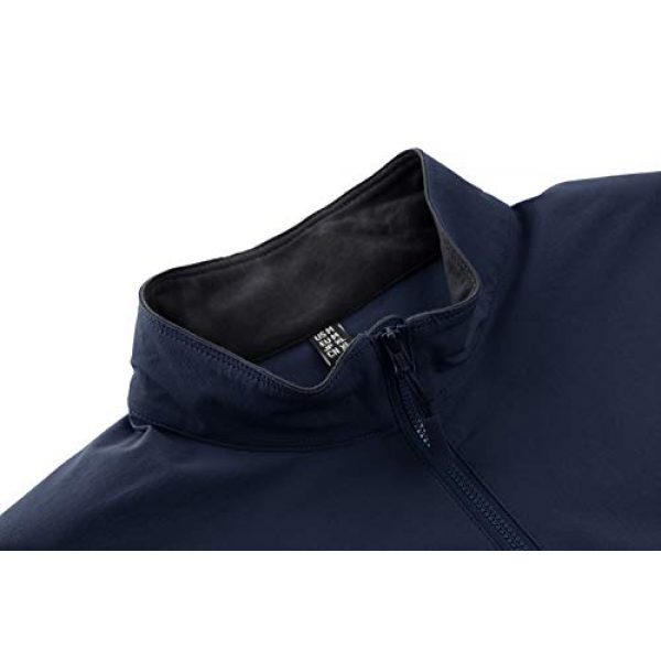TACVASEN Tactical Shirt 2 Men's Tactical Military Shirt 1/4 Zip Cotton Assault Top Long Sleeve Hiking Polo Shirt