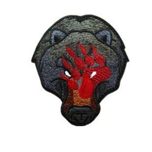 Tactical Embroidery Patch Airsoft Morale Patch 1 Russia Bear Tactical Embroidery Patch Hook & Loop Morale Patch Military Patch for Clothing Accessory Backpack Armband