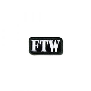 BASTION Airsoft Morale Patch 1 BASTION Morale Patches (FTW, BNW) | 3D Embroidered Patches with Hook & Loop Fastener Backing | Well-Made Clean Stitching | Military Patches Ideal for Tactical Bag, Hats & Vest