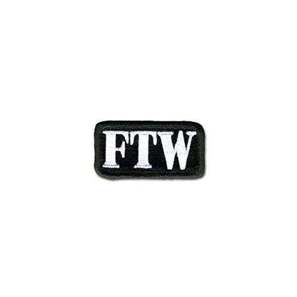 BASTION Airsoft Morale Patch 1 BASTION Morale Patches (FTW, BNW) | 3D Embroidered Patches with Hook & Loop Fastener Backing | Well-Made Clean Stitching | Military Patches Ideal for Tactical Bag, Hats & Vest