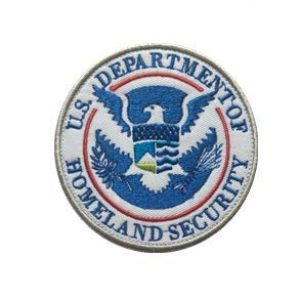Tactical Embroidery Patch Airsoft Morale Patch 1 DEPT of Homeland Security Embroidery Patch Military Tactical Morale Patch Badges Emblem Applique Hook Patches for Clothes Backpack Accessories