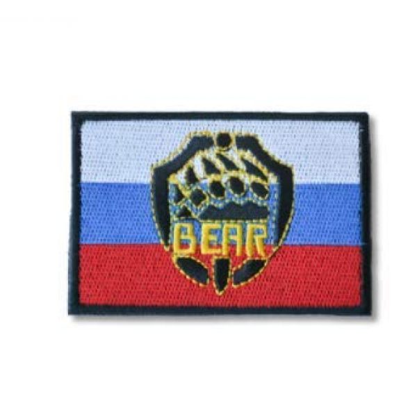 Tactical Embroidery Patch Airsoft Morale Patch 1 Bear/USEC Escape from Tarkov Tactical Embroidery Patch Hook & Loop Morale Patch Military Patch for Clothing Accessory Backpack Armband (color1)