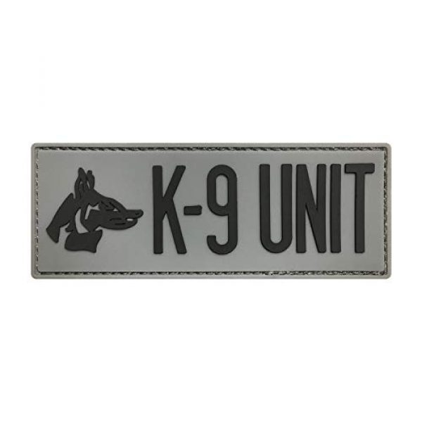 Morton Home Airsoft Morale Patch 1 Morton Home K-9 Unit 3D PVC Rubber Tactical Morale Badge Patches