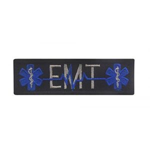 Tactical Embroidery Patch Airsoft Morale Patch 1 Star of Life Medical Rescue Paramedic Embroidery Patch Military Tactical Morale Patch Badges Emblem Applique Hook Patches for Clothes Backpack Accessories