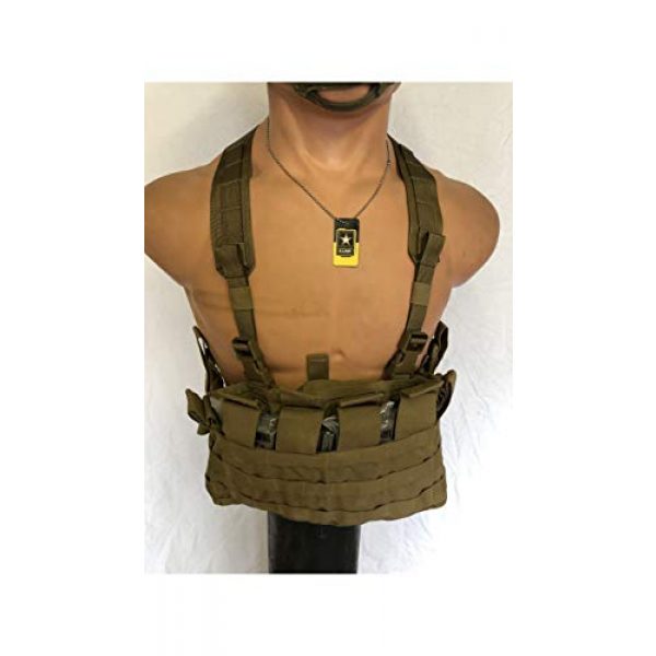 Locknwalk Tactical Pouch 2 Locknwalk Genuine USMC Filbe Coyote Chest Rig System + Harness and Buckles