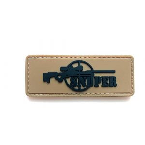 ALIPLUS Airsoft Morale Patch 1 Sniper Sight Od Green Pvc Tags Tactical Patch Morale Military Hook Army Morale Patch Ukrainian Snipers Swat (04)
