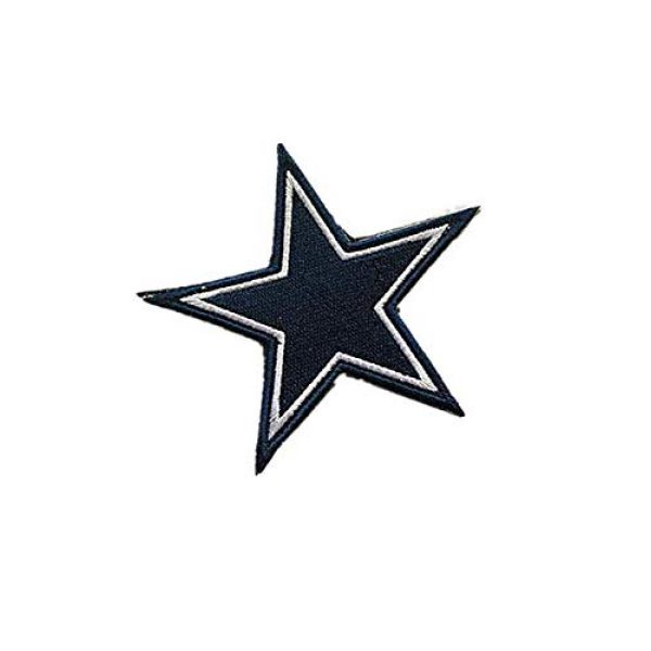 Embroidery Patch Airsoft Morale Patch 2 National Football League Dallas Military Hook Loop Tactics Morale Embroidered Patch