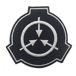 Embroidery Patch Airsoft Morale Patch 1 SCP Foundation Special Containment Procedures Foundation Logo Military Hook Loop Tactics Morale Embroidered Patch (color1)