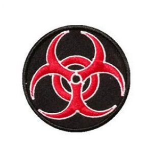Tactical Embroidery Patch Airsoft Morale Patch 1 Resident Evil Zombie Outbreak Embroidery Patch Military Tactical Morale Patch Badges Emblem Applique Hook Patches for Clothes Backpack Accessories