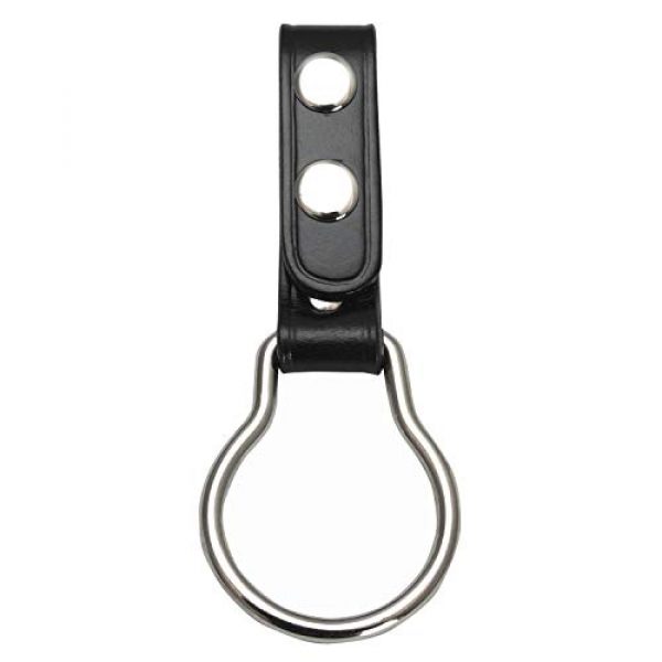 RYNO GEAR Tactical Pouch 1 RYNO GEAR Plain Leather Ring Flashlight Holder