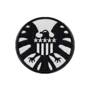 Tactical Embroidery Patch Airsoft Morale Patch 1 Marvel Comics Avenger Agents of The Shield Logo Embroidery Patch Military Tactical Morale Patch Badges Emblem Applique Hook Patches for Clothes Backpack Accessories