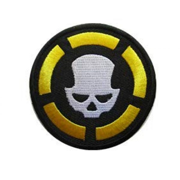 Tactical Embroidery Patch Airsoft Morale Patch 1 Rogue Agent Rainbow Six The Division Skull Embroidery Patch Military Tactical Morale Patch Badges Emblem Applique Hook Patches for Clothes Backpack Accessories