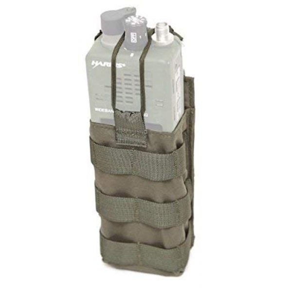 LBX TACTICAL Tactical Pouch 3 LBX TACTICAL Radio Pouch, Ranger Green