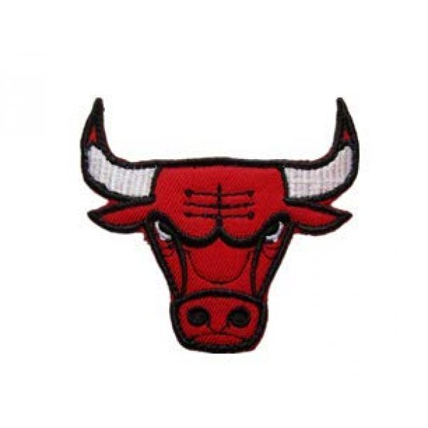 Tactical Embroidery Patch Airsoft Morale Patch 1 Bull Tactical Embroidery Patch Hook & Loop Morale Patch Military Patch for Clothing Accessory Backpack Armband