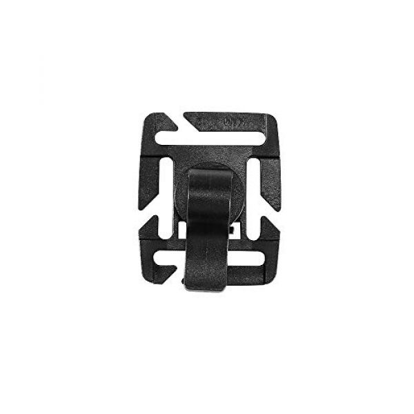 POWSTRO K Tactical Pouch 5 POWSTRO K Outdoor Carabiner Tactical Nylon Webbing Key Chain Multifunctional Hanging Buckle Combination Set, 42 Pack