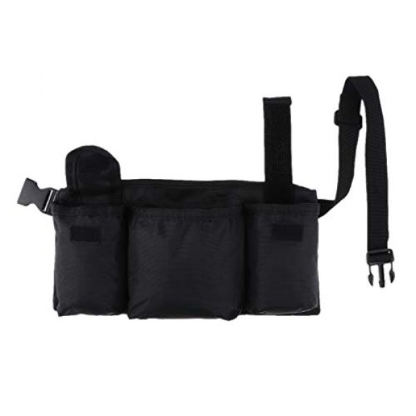 Abbraccia Tactical Pouch 1 Abbraccia Adjustable Waist Bag with Quick Release Buckle