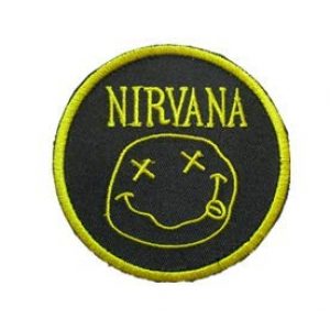 Tactical Embroidery Patch Airsoft Morale Patch 1 Nirvana Tactical Embroidery Patch Hook & Loop Morale Patch Military Patch for Clothing Accessory Backpack Armband (Black)