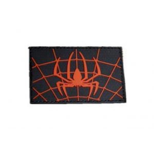 Tactical PVC Patch Airsoft Morale Patch 1 Spiderman Marvel Comics Superhero PVC Military Tactical Morale Patch Badges Emblem Applique Hook Patches for Clothes Backpack Accessories